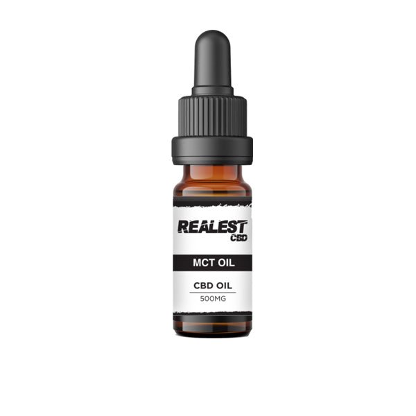 Realest CBD 500mg Broad Spectrum CBD 10ml MCT OilCBD ProductsRealest CBDVaperr Shop