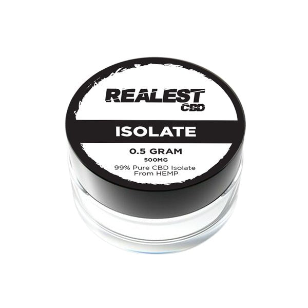 Realest CBD 500mg CBD IsolateCBD ProductsRealest CBDVaperr Shop