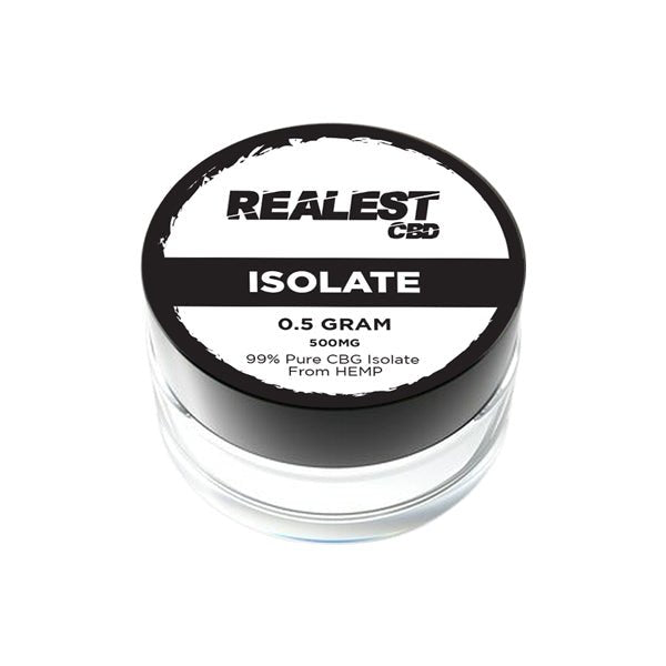Realest CBD 500mg CBG IsolateCBD ProductsRealest CBDVaperr Shop