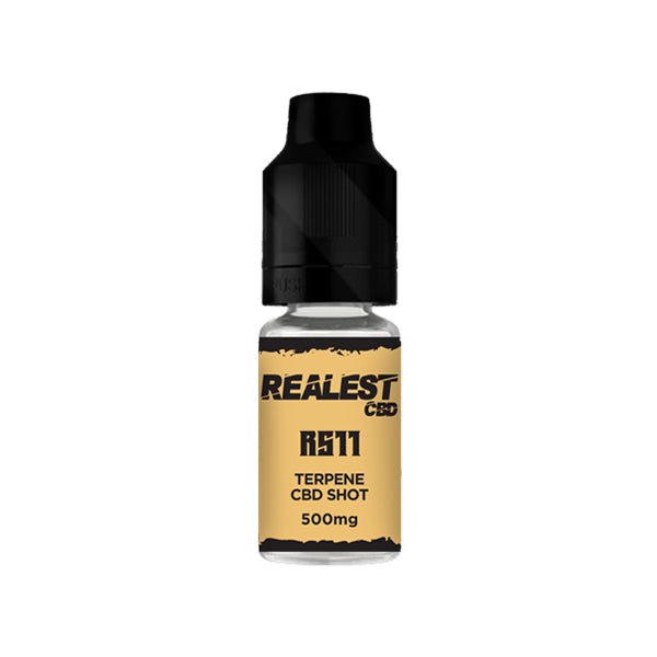 Realest CBD 500mg Terpene Infused CBD Booster Shot 10mlVaping ProductsRealest CBDVaperr Shop