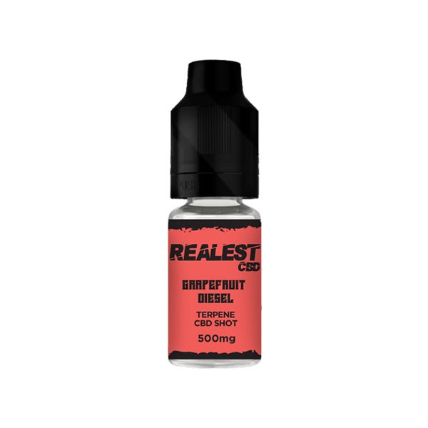 Realest CBD 500mg Terpene Infused CBD Booster Shot 10mlVaping ProductsRealest CBDVaperr Shop