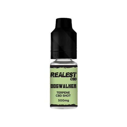 Realest CBD 500mg Terpene Infused CBD Booster Shot 10mlVaping ProductsRealest CBDVaperr Shop