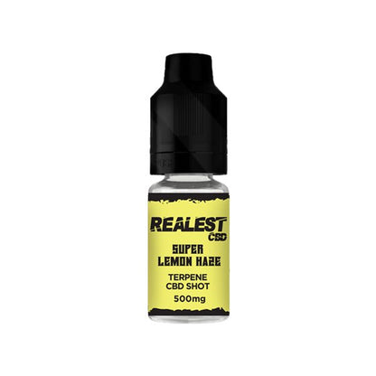 Realest CBD 500mg Terpene Infused CBD Booster Shot 10mlVaping ProductsRealest CBDVaperr Shop