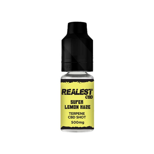 Realest CBD 500mg Terpene Infused CBD Booster Shot 10mlVaping ProductsRealest CBDVaperr Shop