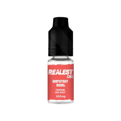 Realest CBD 500mg Terpene Infused CBG Booster Shot 10mlVaping ProductsRealest CBDVaperr Shop