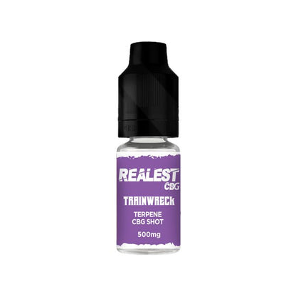 Realest CBD 500mg Terpene Infused CBG Booster Shot 10mlVaping ProductsRealest CBDVaperr Shop