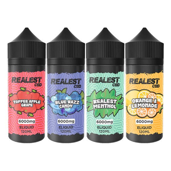 Realest CBD 6000mg Broad Spectrum CBD E - Liquid 120mlVaping ProductsRealest CBDVaperr Shop