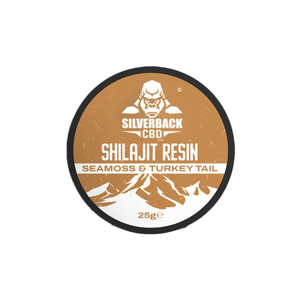 Silverback CBD Seamoss & Turkey Tail Infused Shilajit Resin 25gNootropics & SupplementsSilverback CBDVaperr Shop