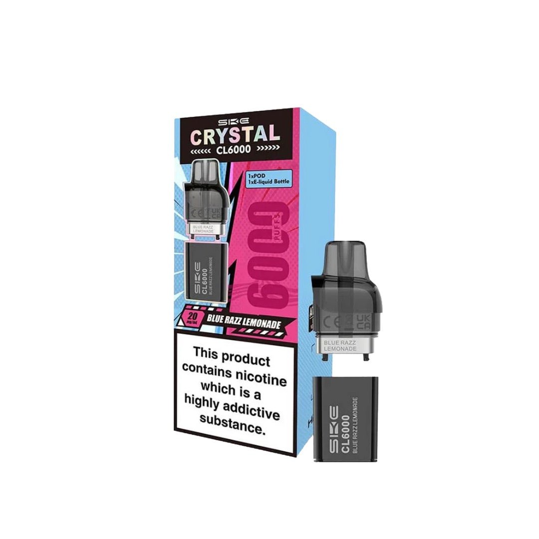 SKE Crystal CL6000 20mg Replacement Prefilled Pods 2mlVaping ProductsSKEVaperr Shop