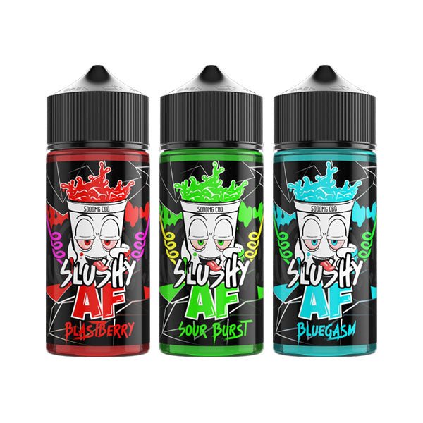 Slushy AF 5000mg CBD E - liquid 120ml (70PG/30VG)Vaping ProductsSlushy AFVaperr Shop