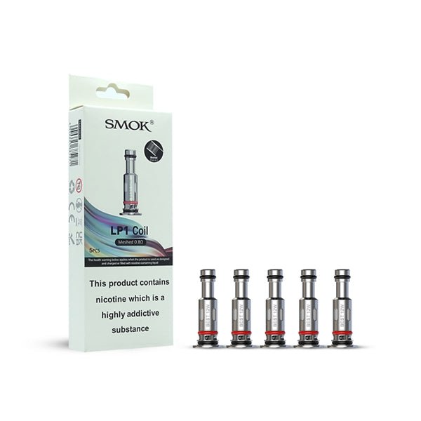 Smok LP1 Meshed Replacement Coils - 0.8ohms/ 1.2ohmsVaping ProductsSmokVaperr Shop