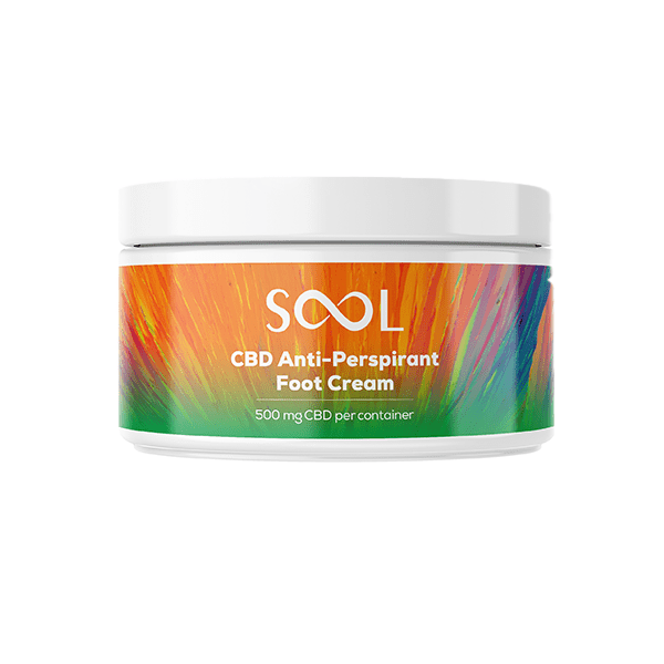 SOOL 500mg CBD Antiperspirant Foot Cream 100mlCBD ProductsSOOLVaperr Shop
