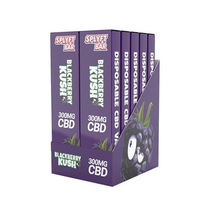 SPLYFT BAR 300mg Full Spectrum Flowform CBD Disposable VapeCBD ProductsSPLYFTVaperr Shop