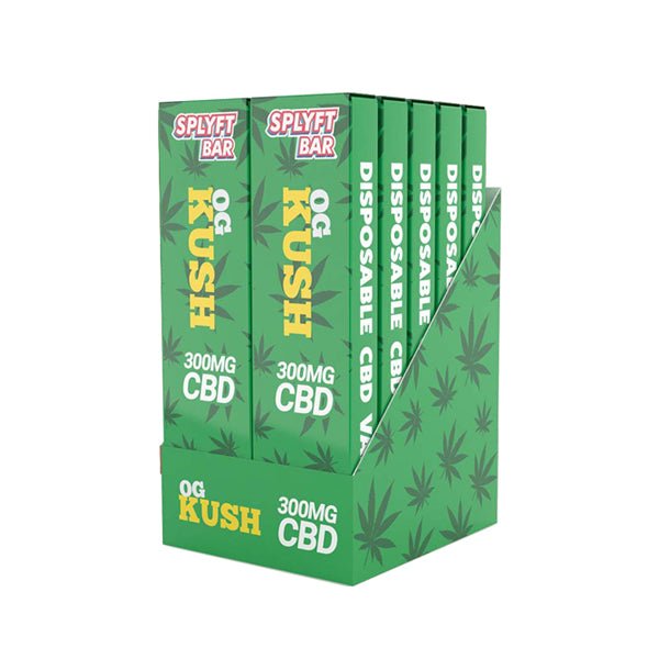 SPLYFT BAR 300mg Full Spectrum Flowform CBD Disposable VapeCBD ProductsSPLYFTVaperr Shop