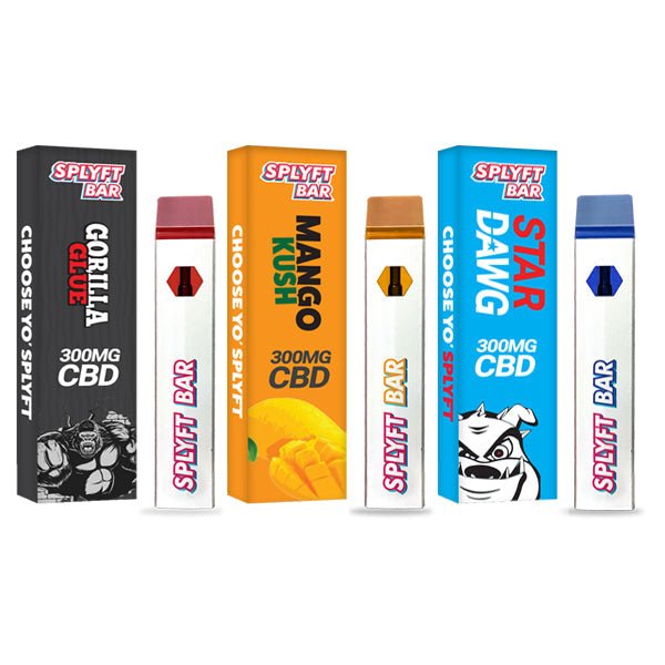 SPLYFT BAR 300mg Full Spectrum Flowform CBD Disposable VapeCBD ProductsSPLYFTVaperr Shop