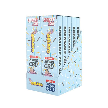 SPLYFT BAR LITE 200mg Full Spectrum Flowform CBD Disposable VapeCBD ProductsSPLYFTVaperr Shop