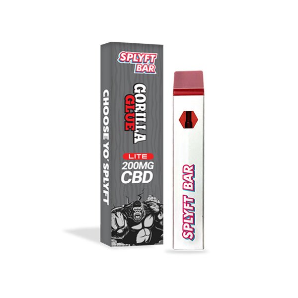 SPLYFT BAR LITE 200mg Full Spectrum Flowform CBD Disposable VapeCBD ProductsSPLYFTVaperr Shop