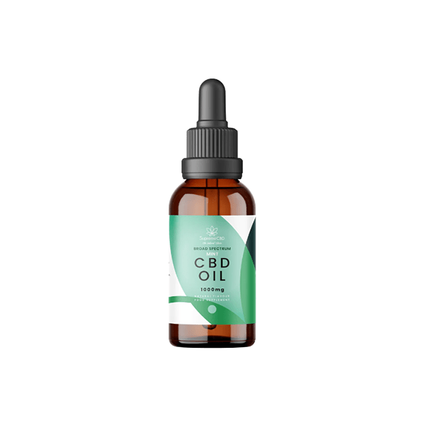 Supreme CBD 1000mg Broad Spectrum Mint CBD Oil - 30mlCBD ProductsSupreme CBDVaperr Shop