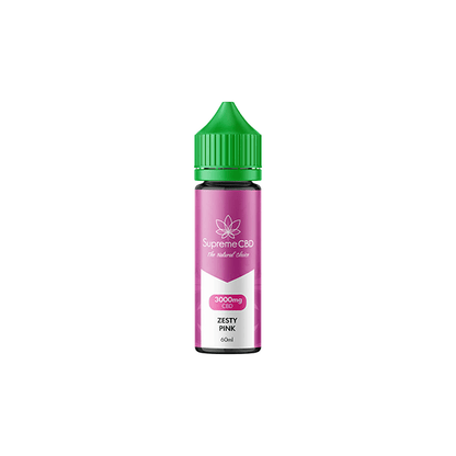 Supreme CBD 3000mg E - Liquid 60ml (20VG/80PG)CBD ProductsSupreme CBDVaperr Shop