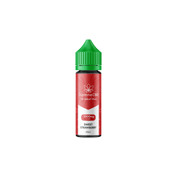 Supreme CBD 3000mg E - Liquid 60ml (20VG/80PG)CBD ProductsSupreme CBDVaperr Shop