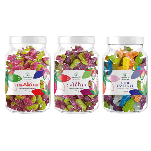 Supreme CBD 3200mg Broad Spectrum CBD Large GummiesCBD ProductsSupreme CBDVaperr Shop