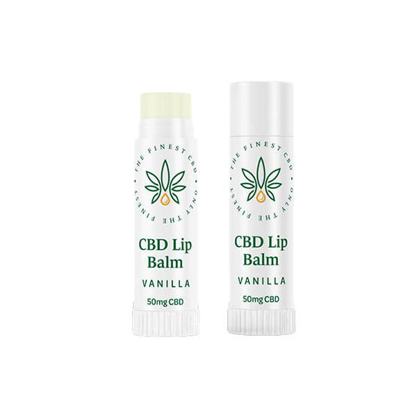 The Finest Balm 50mg CBD Vanilla Lip Balm Stick - 5mlCBD ProductsThe Finest BalmVaperrShop