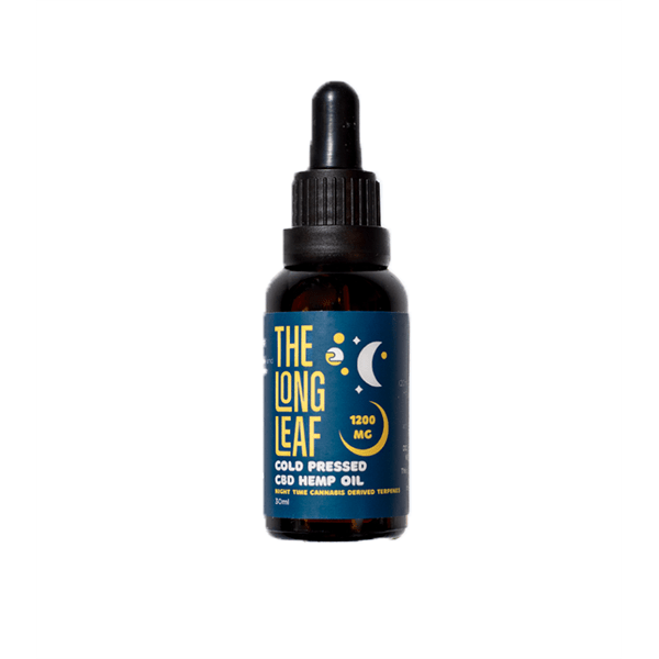 The Long Leaf 1200mg Night Cold Pressed Oil 30mlCBD ProductsThe Long LeafVaperr Shop