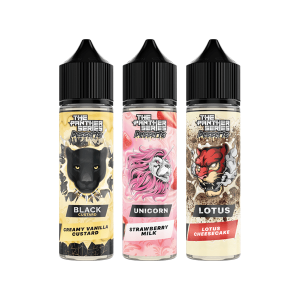 The Panther Series Desserts By Dr Vapes 50ml Shortfill 0mg (78VG/22PG)Vaping ProductsDr. VapesVaperr Shop