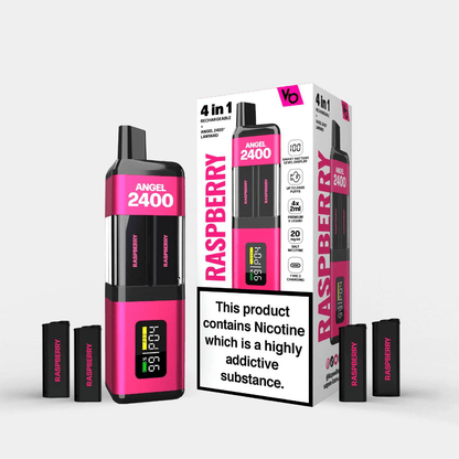 Vapes Bars Angel 2400 4in1 Pod Kit 2400 PuffsVaping ProductsVapes BarsVaperr Shop
