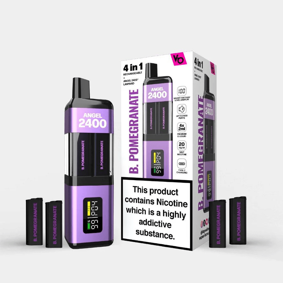 Vapes Bars Angel 2400 4in1 Pod Kit 2400 PuffsVaping ProductsVapes BarsVaperr Shop