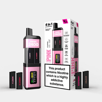 Vapes Bars Angel 2400 4in1 Pod Kit 2400 PuffsVaping ProductsVapes BarsVaperr Shop