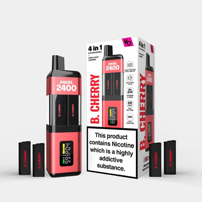 Vapes Bars Angel 2400 4in1 Pod Kit 2400 PuffsVaping ProductsVapes BarsVaperr Shop