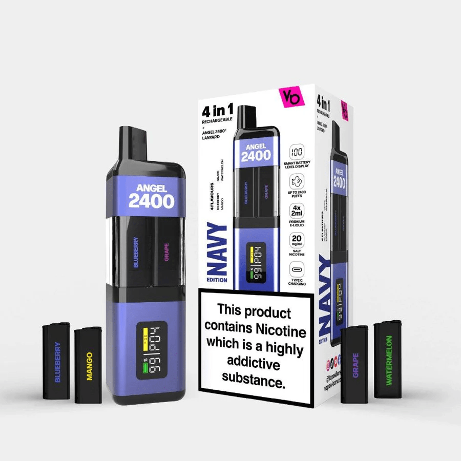 Vapes Bars Angel 2400 4in1 Pod Kit 2400 PuffsVaping ProductsVapes BarsVaperr Shop