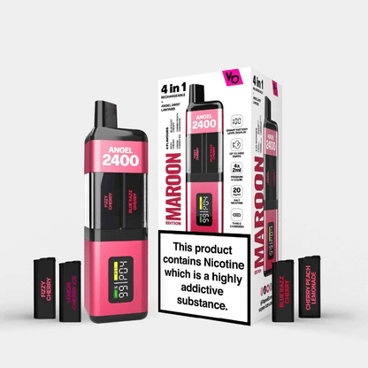 Vapes Bars Angel 2400 4in1 Pod Kit 2400 PuffsVaping ProductsVapes BarsVaperr Shop