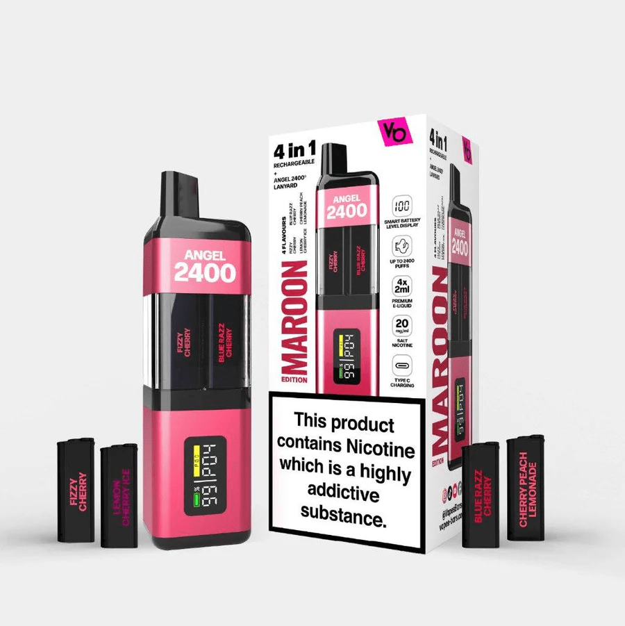 Vapes Bars Angel 2400 4in1 Pod Kit 2400 PuffsVaping ProductsVapes BarsVaperr Shop