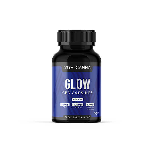 Vita Canna 1000mg Broad Spectrum Functional CBD Vegan Capsules - 50 CapsCBD ProductsVita CannaVaperr Shop