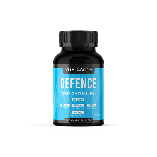 Vita Canna 1000mg Broad Spectrum Functional CBD Vegan Capsules - 50 CapsCBD ProductsVita CannaVaperr Shop