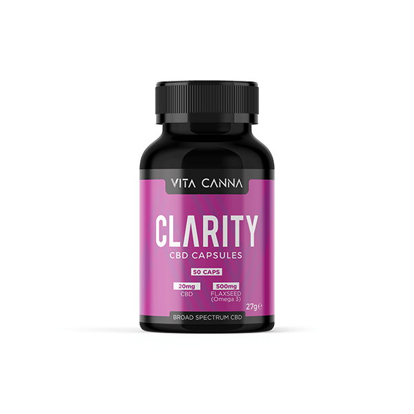 Vita Canna 1000mg Broad Spectrum Functional CBD Vegan Capsules - 50 CapsCBD ProductsVita CannaVaperr Shop