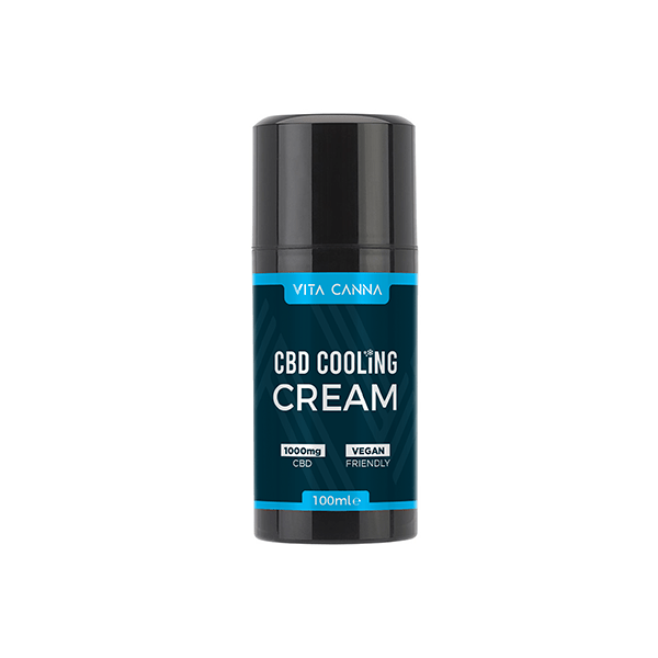 Vita Canna 1000mg CBD Cooling Cream 100mlCBD ProductsVita CannaVaperr Shop