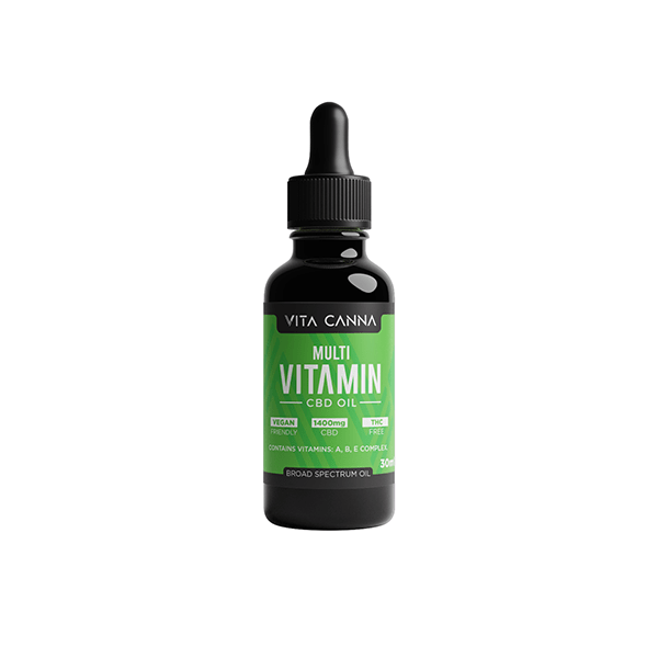 Vita Canna 1400mg Broad Spectrum Functional CBD C8 MCT Oil - 30mlCBD ProductsVita CannaVaperr Shop