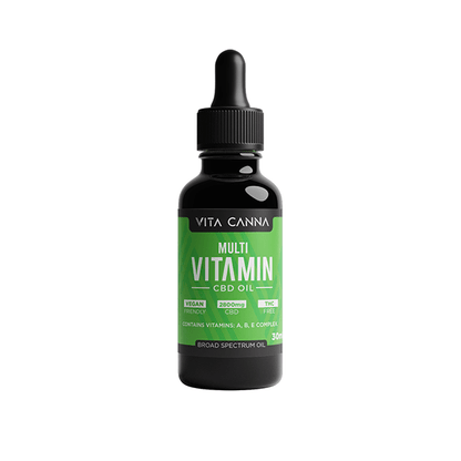 Vita Canna 2800mg Broad Spectrum Functional CBD C8 MCT Oil - 30mlCBD ProductsVita CannaVaperr Shop