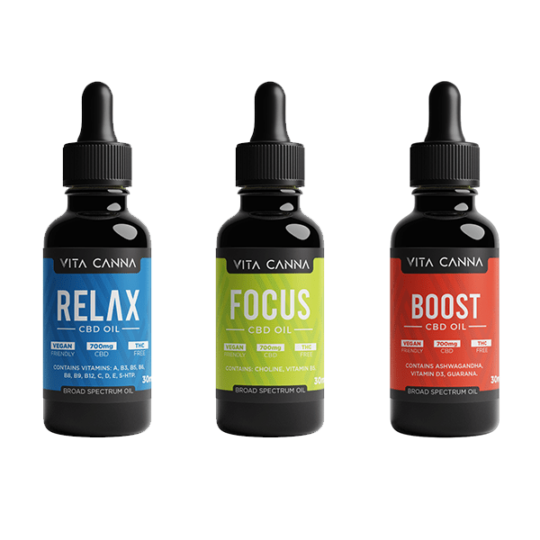 Vita Canna 700mg Broad Spectrum Functional CBD C8 MCT Oil - 30mlCBD ProductsVita CannaVaperr Shop