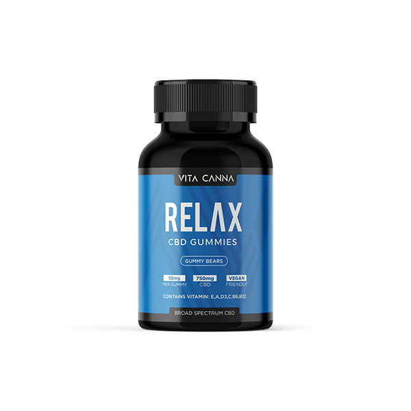 Vita Canna Broad Spectrum 750mg Functional CBD Vegan Gummy BearsCBD ProductsVita CannaVaperr Shop