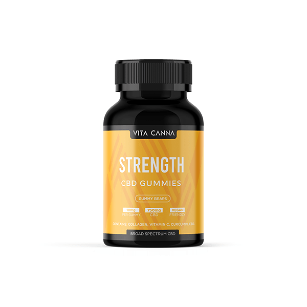 Vita Canna Broad Spectrum 750mg Functional CBD Vegan Gummy BearsCBD ProductsVita CannaVaperr Shop