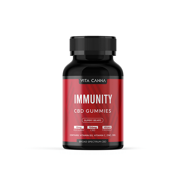 Vita Canna Broad Spectrum 750mg Functional CBD Vegan Gummy BearsCBD ProductsVita CannaVaperr Shop