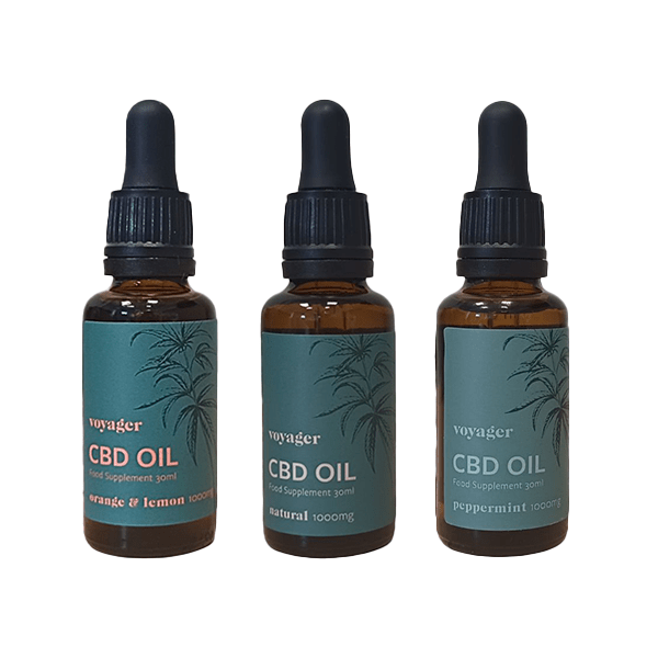 Voyager 1000mg CBD Oil 30mlCBD ProductsVoyagerVaperr Shop