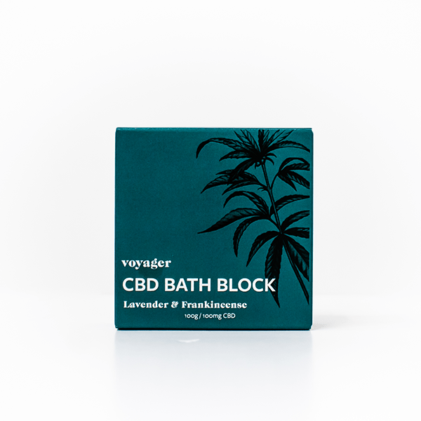 Voyager 100mg CBD Lavender & Frankincense Bath Block - 100gCBD ProductsVoyagerVaperr Shop