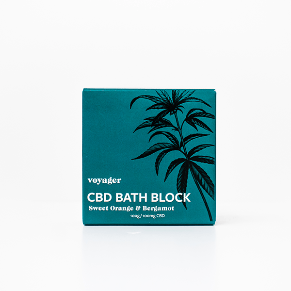 Voyager 100mg CBD Sweet Orange & Bergamot Bath Block - 100gCBD ProductsVoyagerVaperr Shop