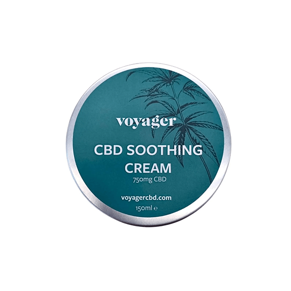 Voyager 750mg CBD Soothing Cream - 150mlCBD ProductsVoyagerVaperr Shop