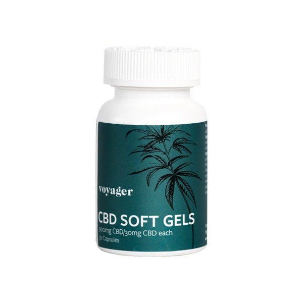 Voyager 900mg CBD Soft Gels - 30 CapsCBD ProductsVoyagerVaperr Shop